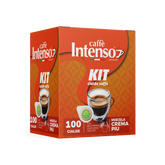 100 Cialde Caffè Crema Più con  Accessori
